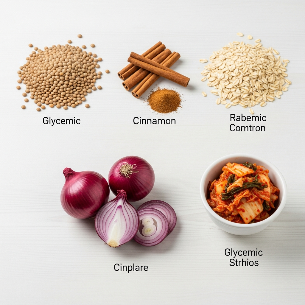 imagen 4.0 generate preview 06 06 a title 다양한 건강 식재료렌