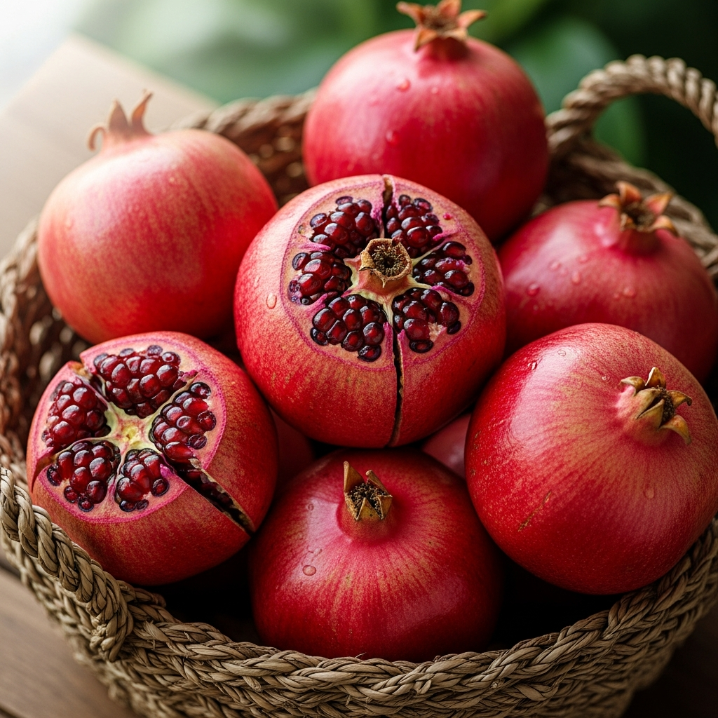 imagen 4.0 generate preview 06 06 a title 신선한 석류가 가득 담