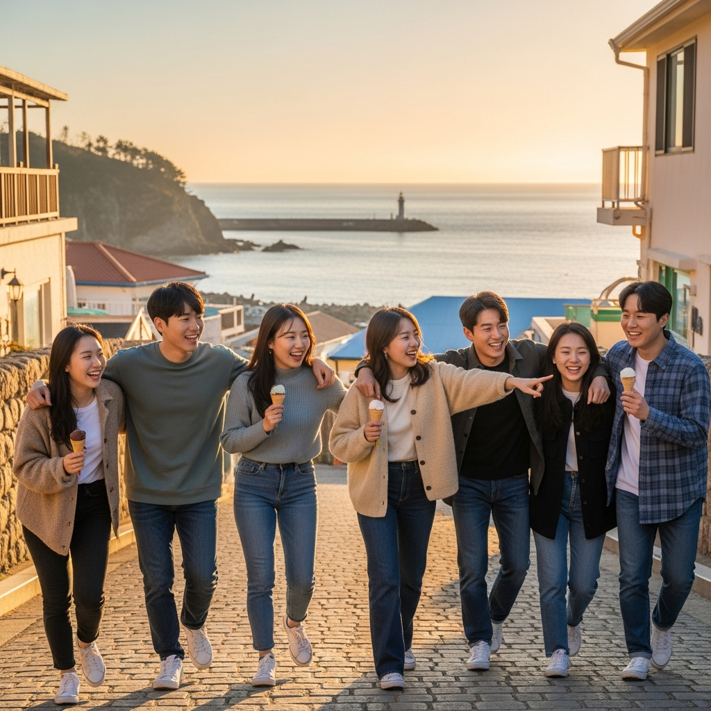 imagen 4.0 generate preview 06 06 a title 친구들과 함께 즐거운