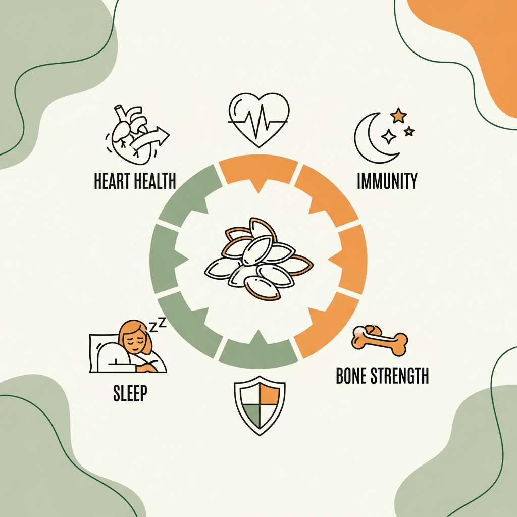 imagen 4.0 generate preview 06 06 a title 호박씨의 다양한 건강