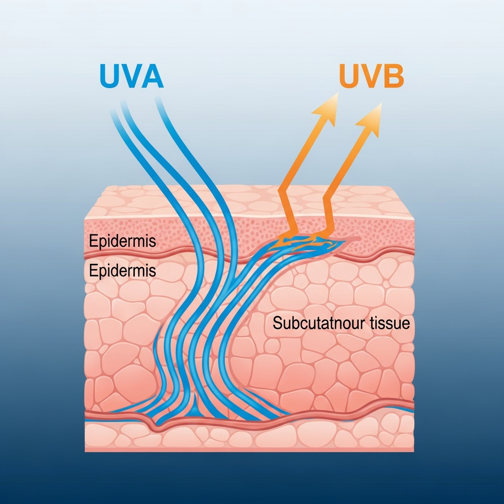 imagen 4.0 ultra generate preview 06 06 a title UVA와 UVB 자외선