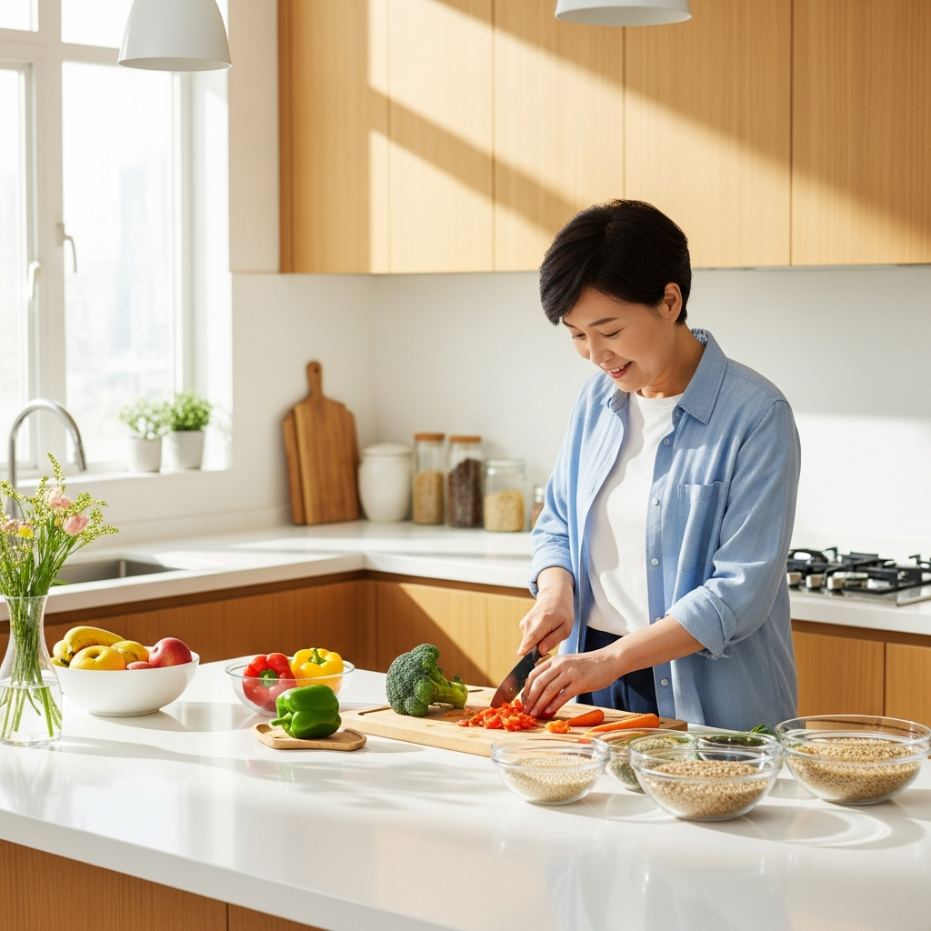 imagen 4.0 ultra generate preview 06 06 a title 건강한 식사와 운동을