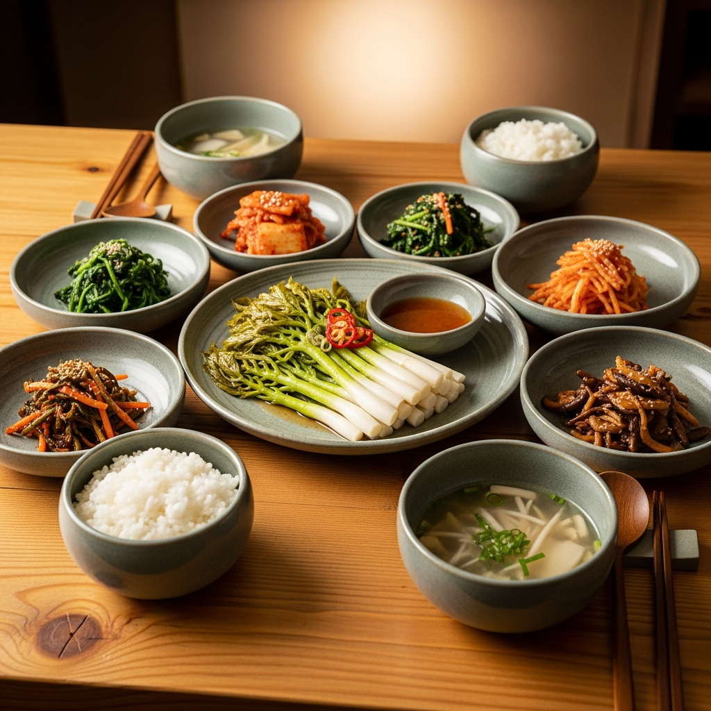 imagen 4.0 ultra generate preview 06 06 a title 두릅 나물 요리가 담긴