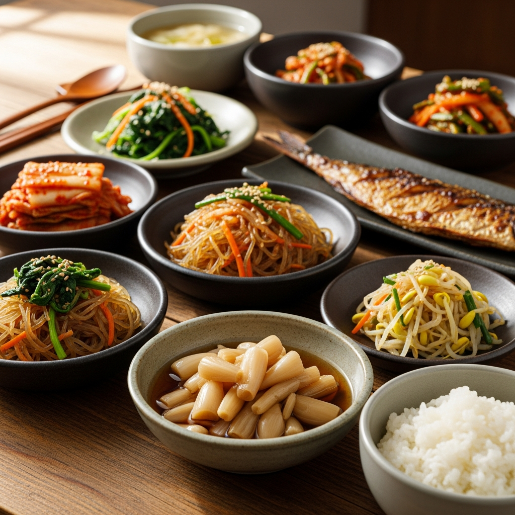 imagen 4.0 ultra generate preview 06 06 a title 명이나물 장아찌와 함께