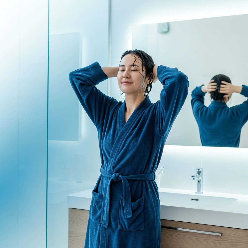 imagen 4.0 ultra generate preview 06 06 a title 샤워 후 상쾌함을 느끼