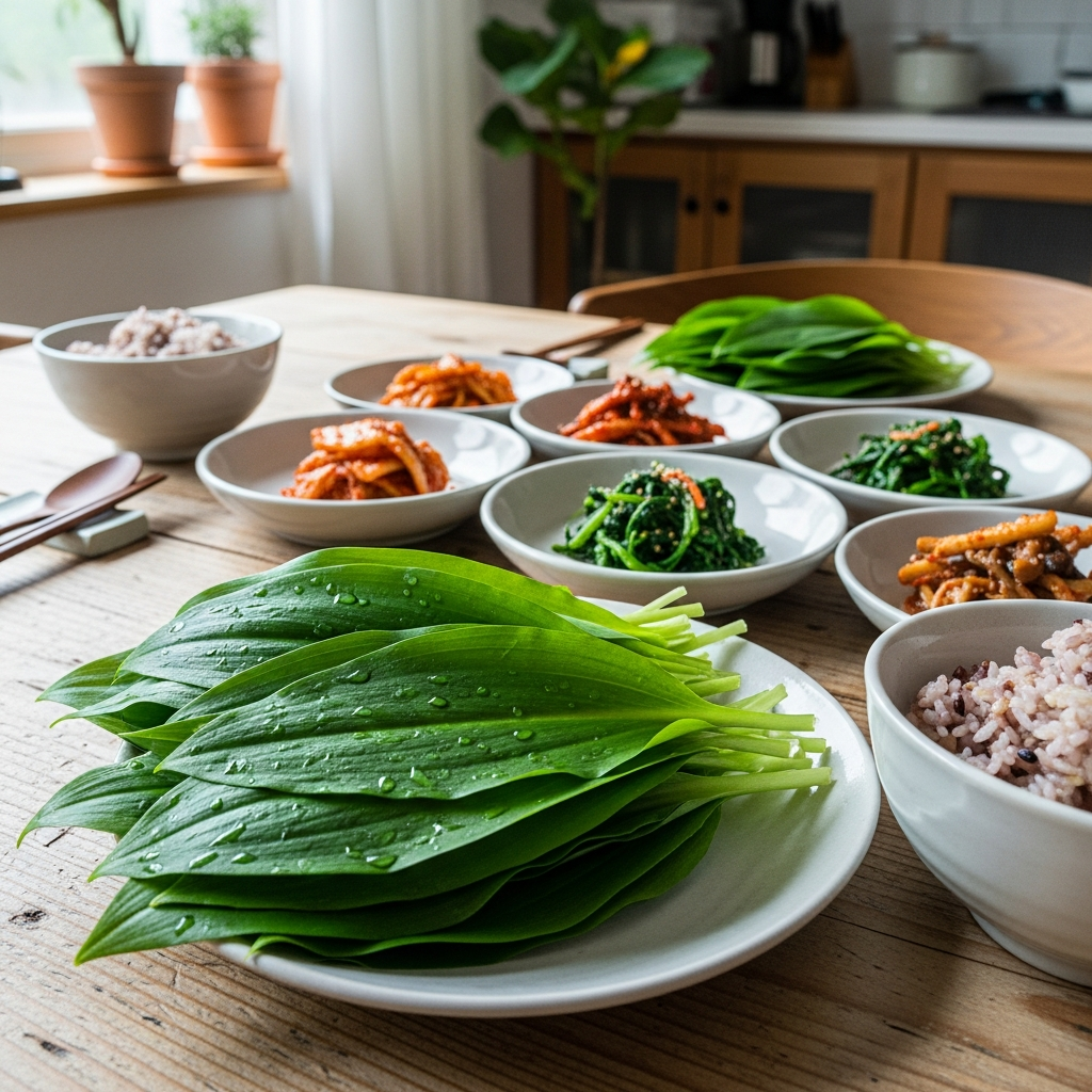 imagen 4.0 ultra generate preview 06 06 a title 싱싱한 명이나물 잎