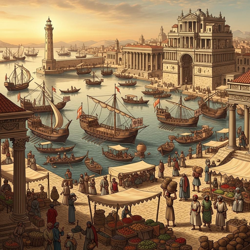 imagen 4.0 ultra generate preview 06 06 a title 알렉산드리아 도시의 번