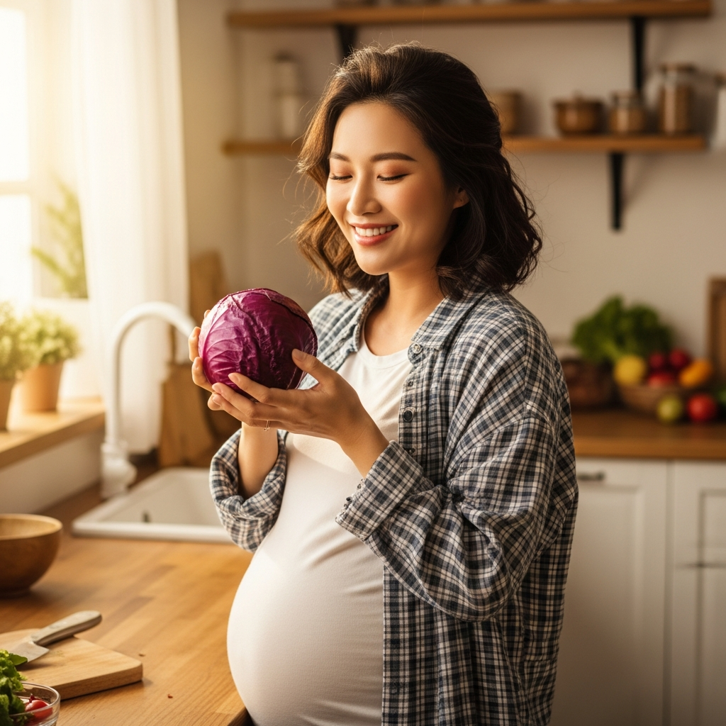 imagen 4.0 ultra generate preview 06 06 a title 임산부가 신선한 적양배