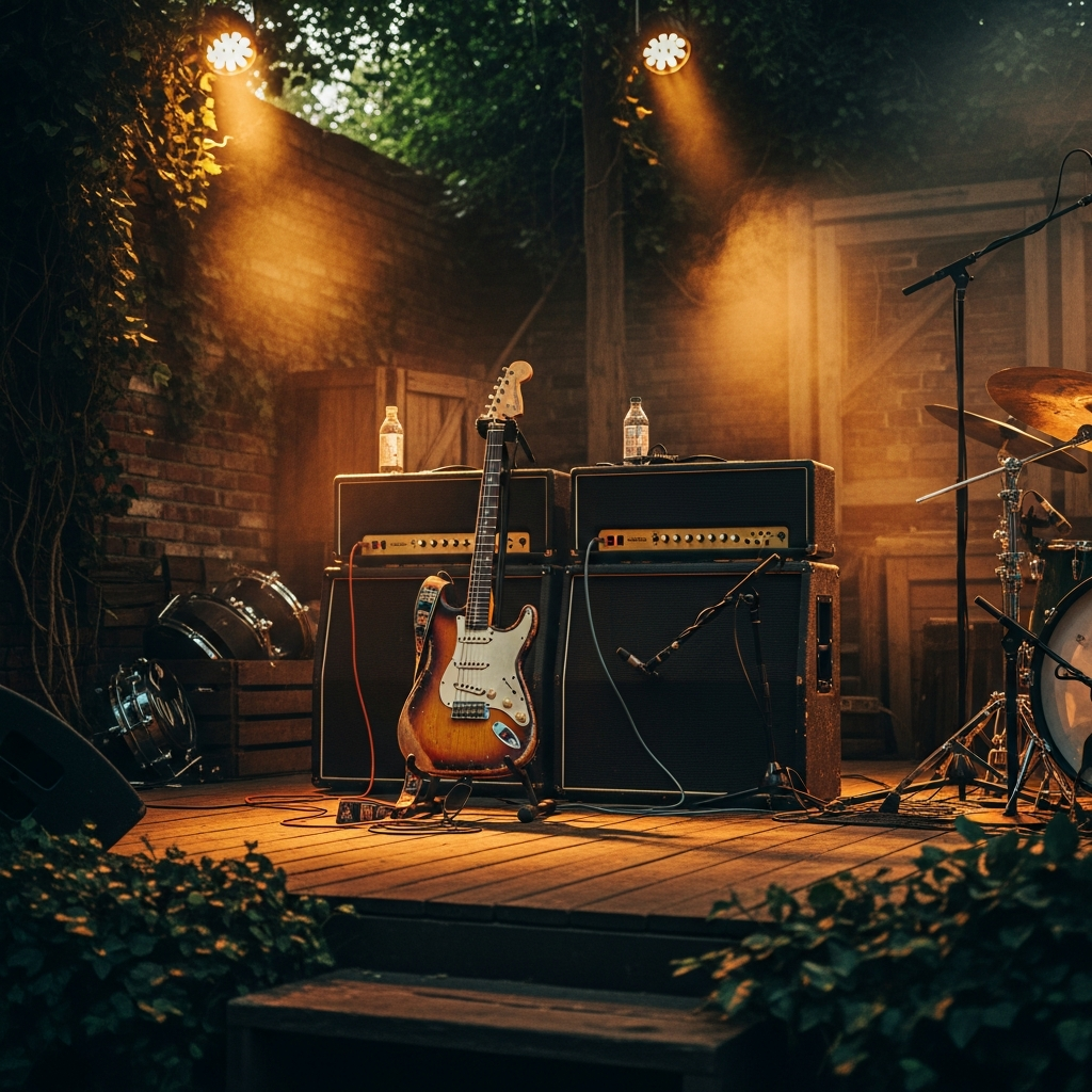 imagen 4.0 ultra generate preview 06 06 a title 전자기타와 대형 앰프가