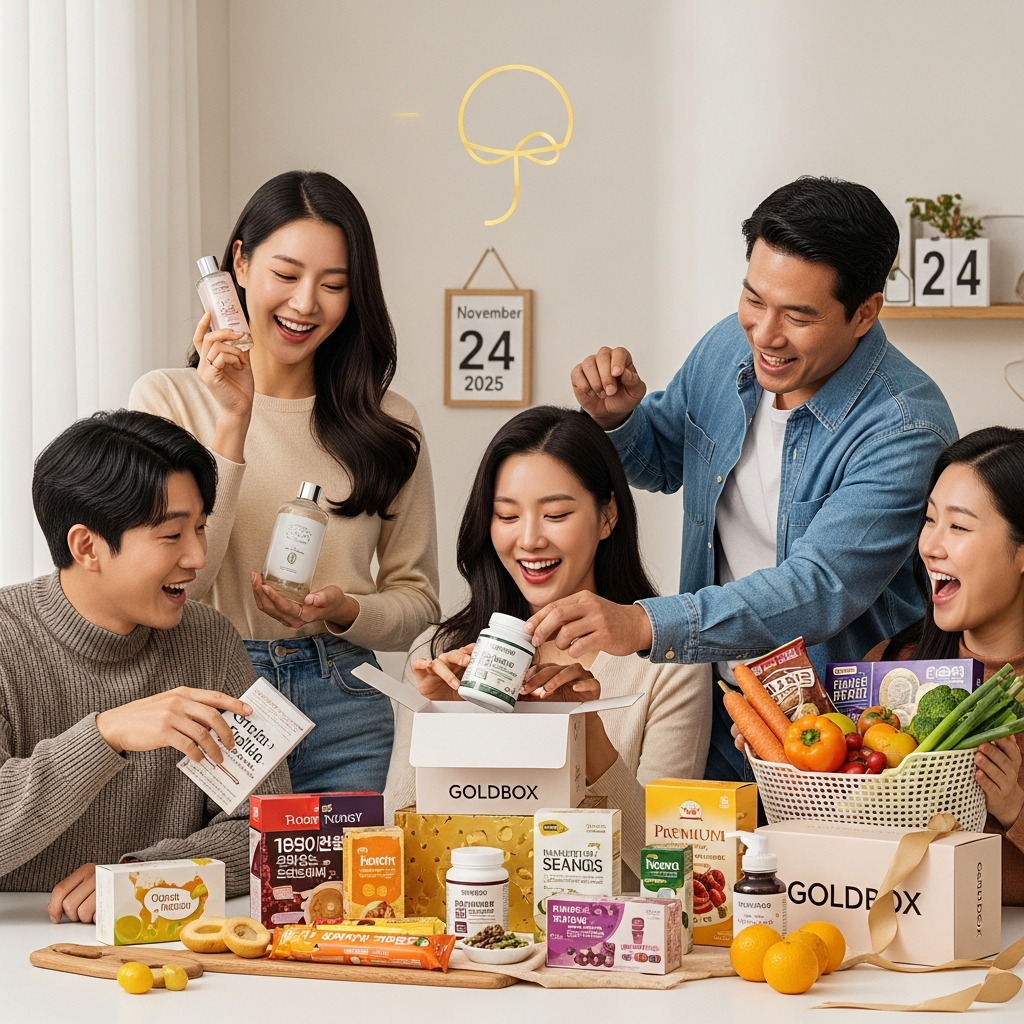 2025년 11월 24일, 와우회원님 위한 쿠팡 골드박스 식품/뷰티 핫템!