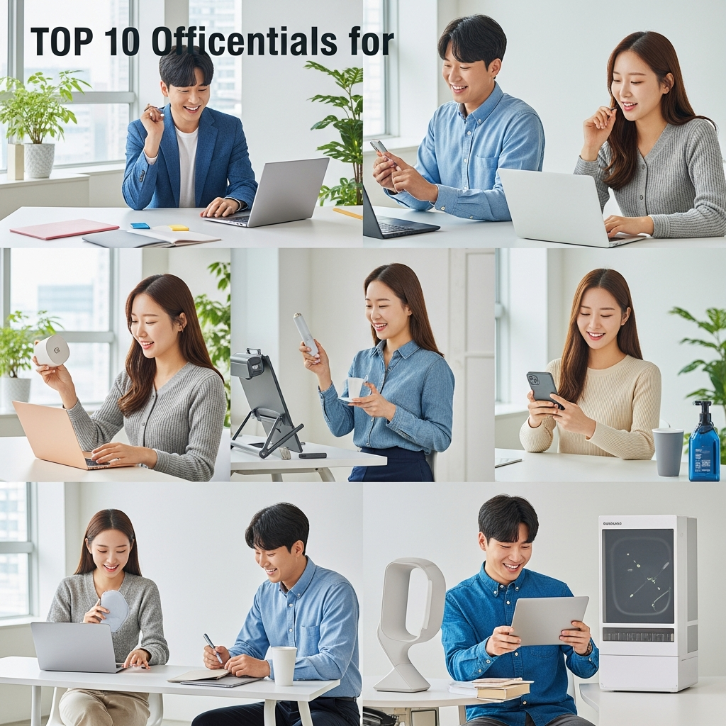 문구/사무용품부터 생활용품까지! 2025년 11월 오피스 필수템 10선
