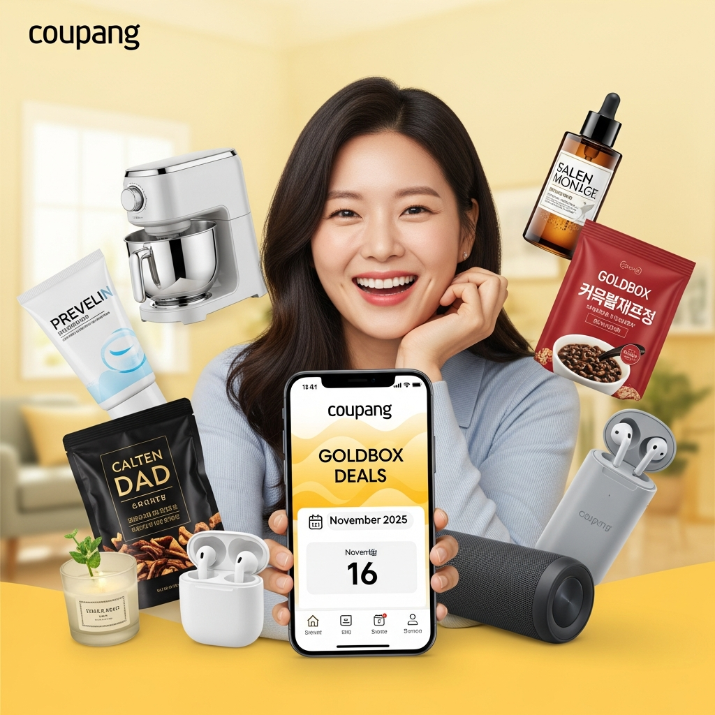오늘 놓치면 후회! 2025년 11월 16일 쿠팡 골드박스 인기 꿀템 TOP10 추천!