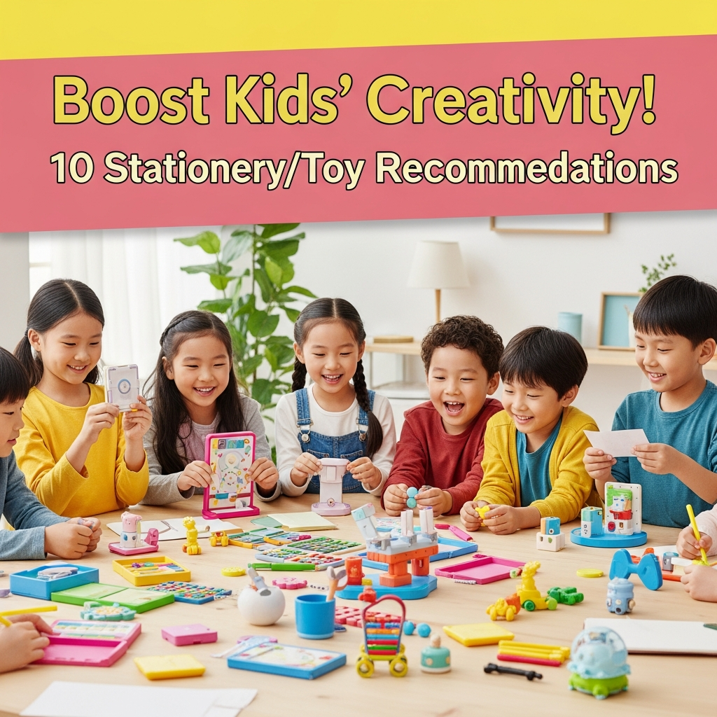 아이들 창의력 UP! 문구/완구 추천 10가지 (2025년 11월 28일)