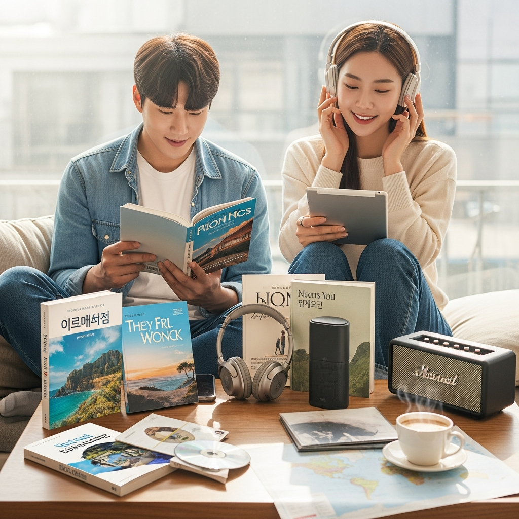 여행 준비물 필수 아이템! 2025년 11월 도서/음반 베스트 상품 10선