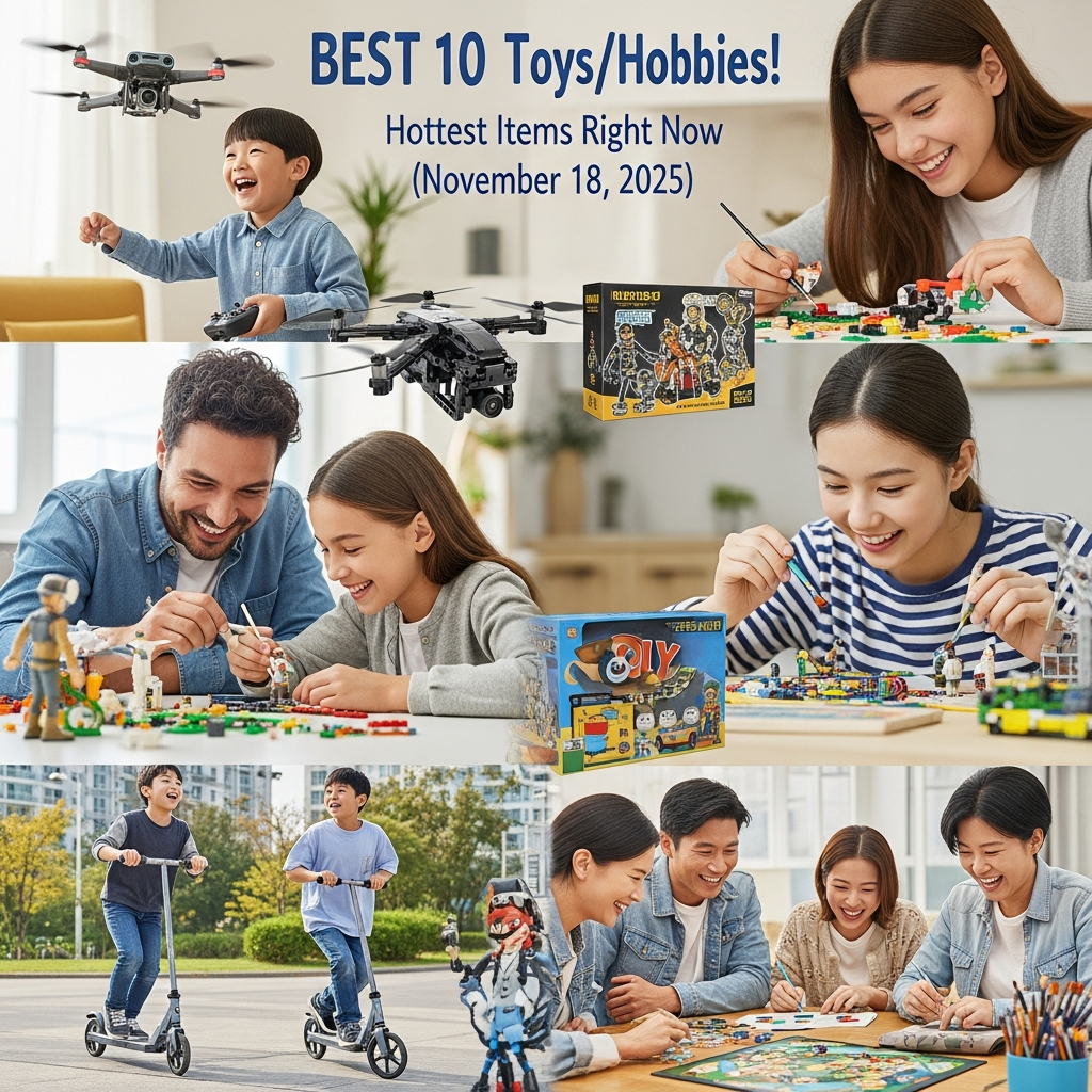 2025년 11월 18일, 완구/취미 BEST 10! 지금 가장 인기 있는 꿀템 모음