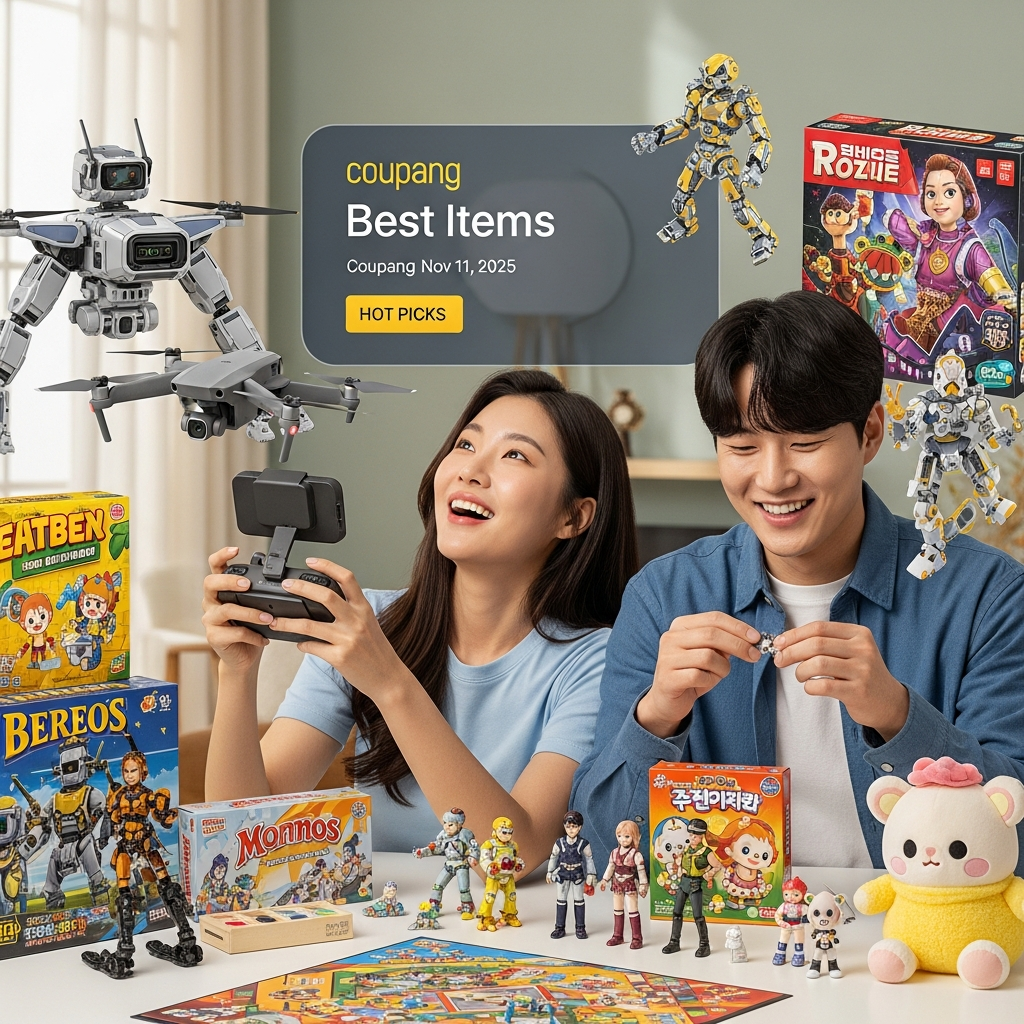 2025년 11월 11일, 완구/취미 꿀템! 쿠팡 베스트 아이템 추천