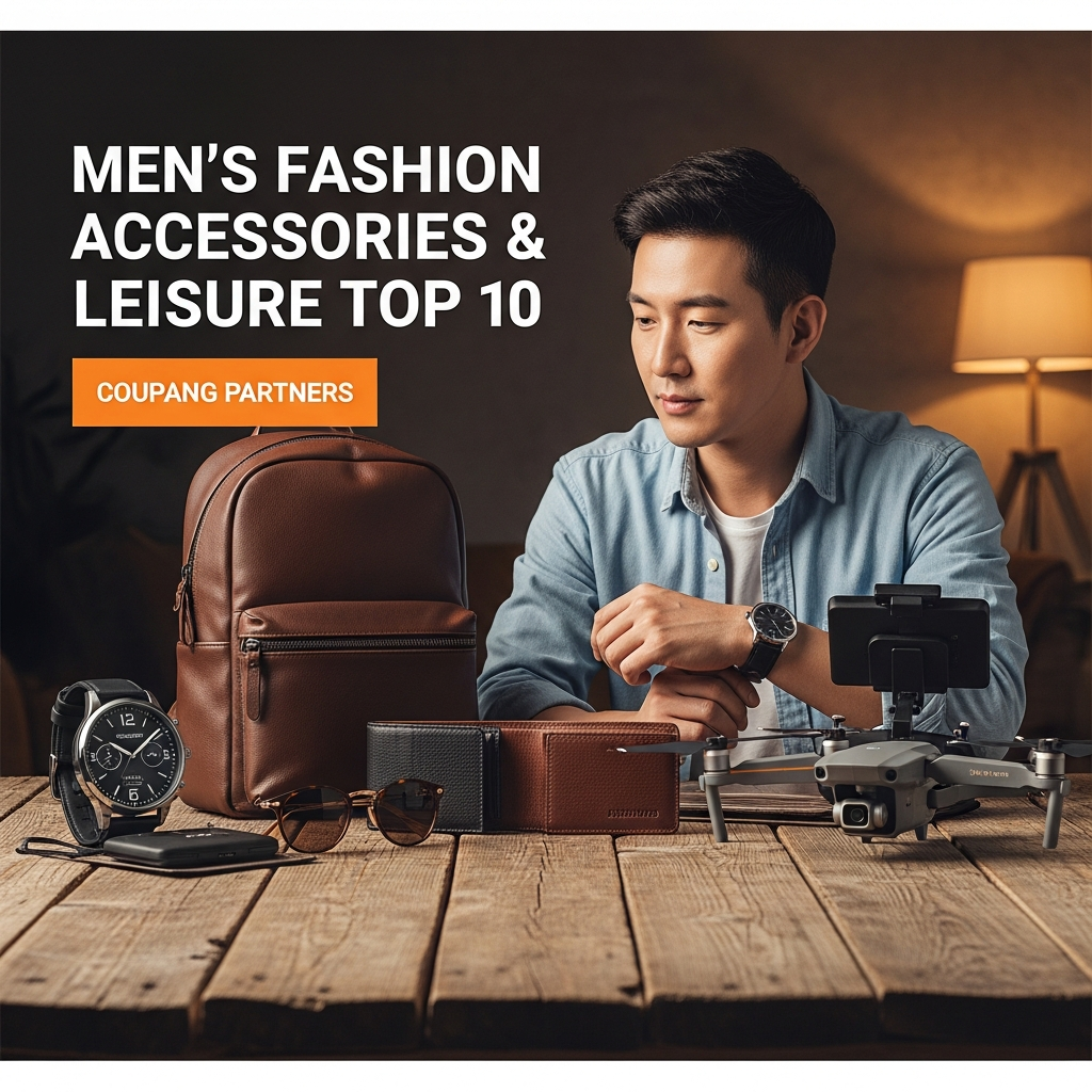 2025년 12월 04일, 남성 패션잡화 & 레저 꿀템 TOP10