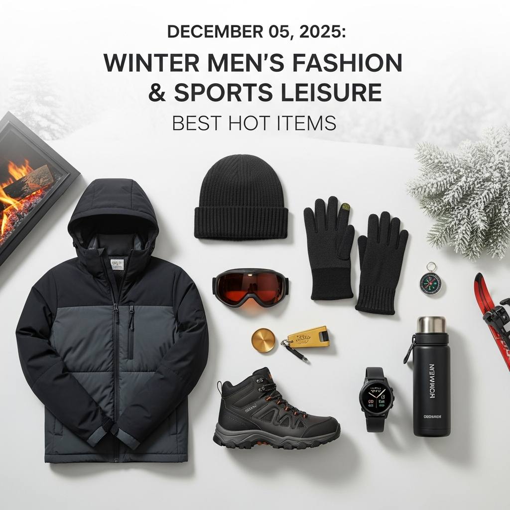 2025년 12월 05일, 겨울 남성패션&스포츠 레저 베스트 꿀템