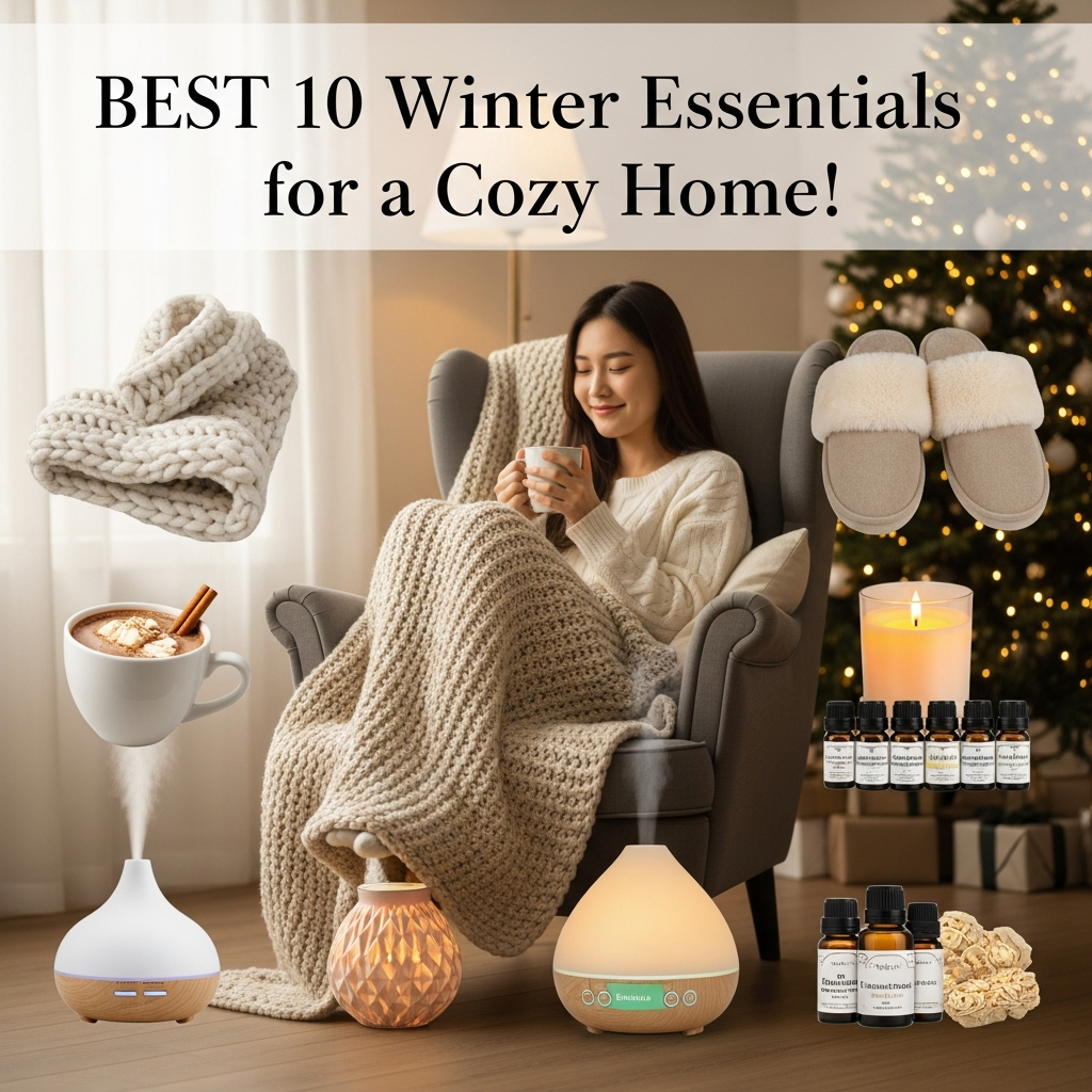 2025년 12월 09일, 따뜻한 겨울을 위한 생활용품 BEST 10 추천!