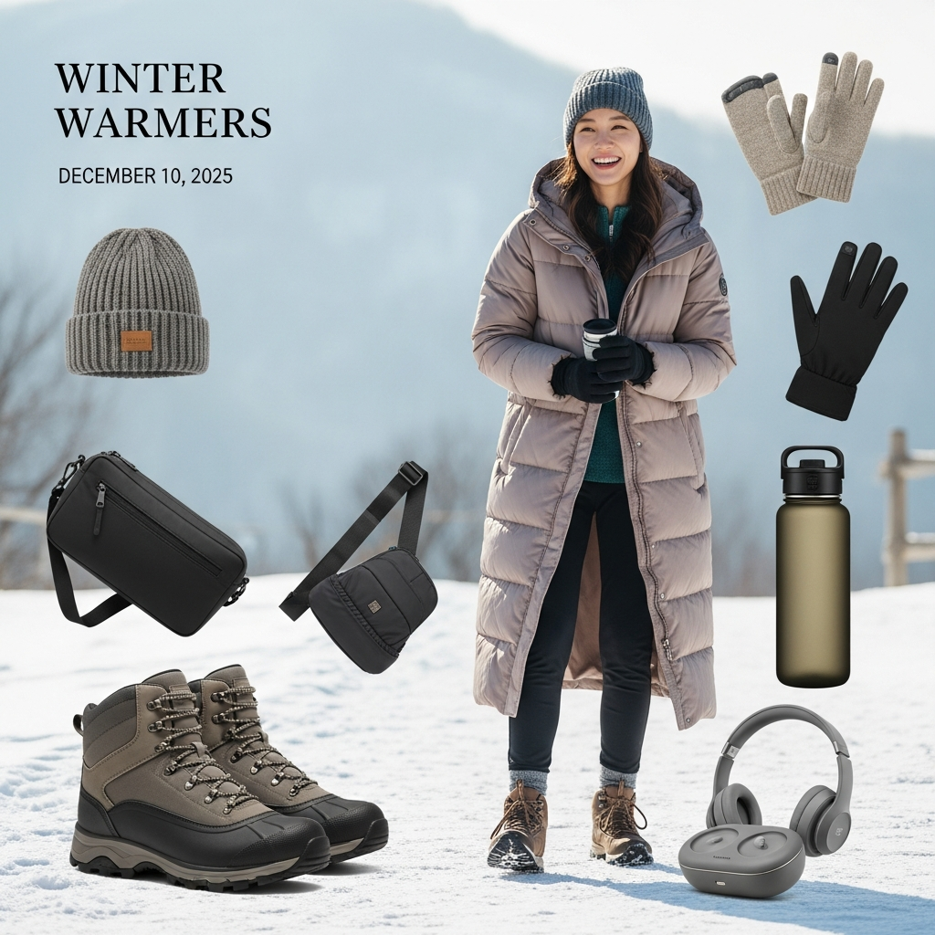 2025년 12월 10일, 여성패션 겨울 꿀템! 인기 패션잡화 & 스포츠용품