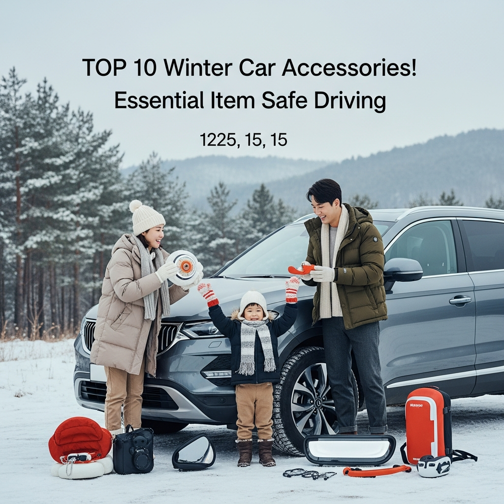 2025년 12월 15일, 겨울 자동차용품 TOP10! 안전 운전 필수템 추천