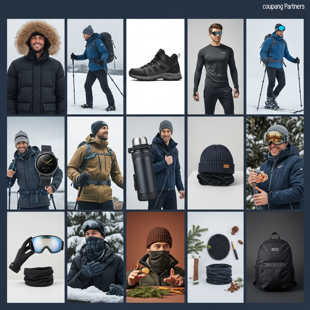 2025년 12월 15일, 겨울 필수템! 남성 패션잡화 & 스포츠 용품 TOP10 추천