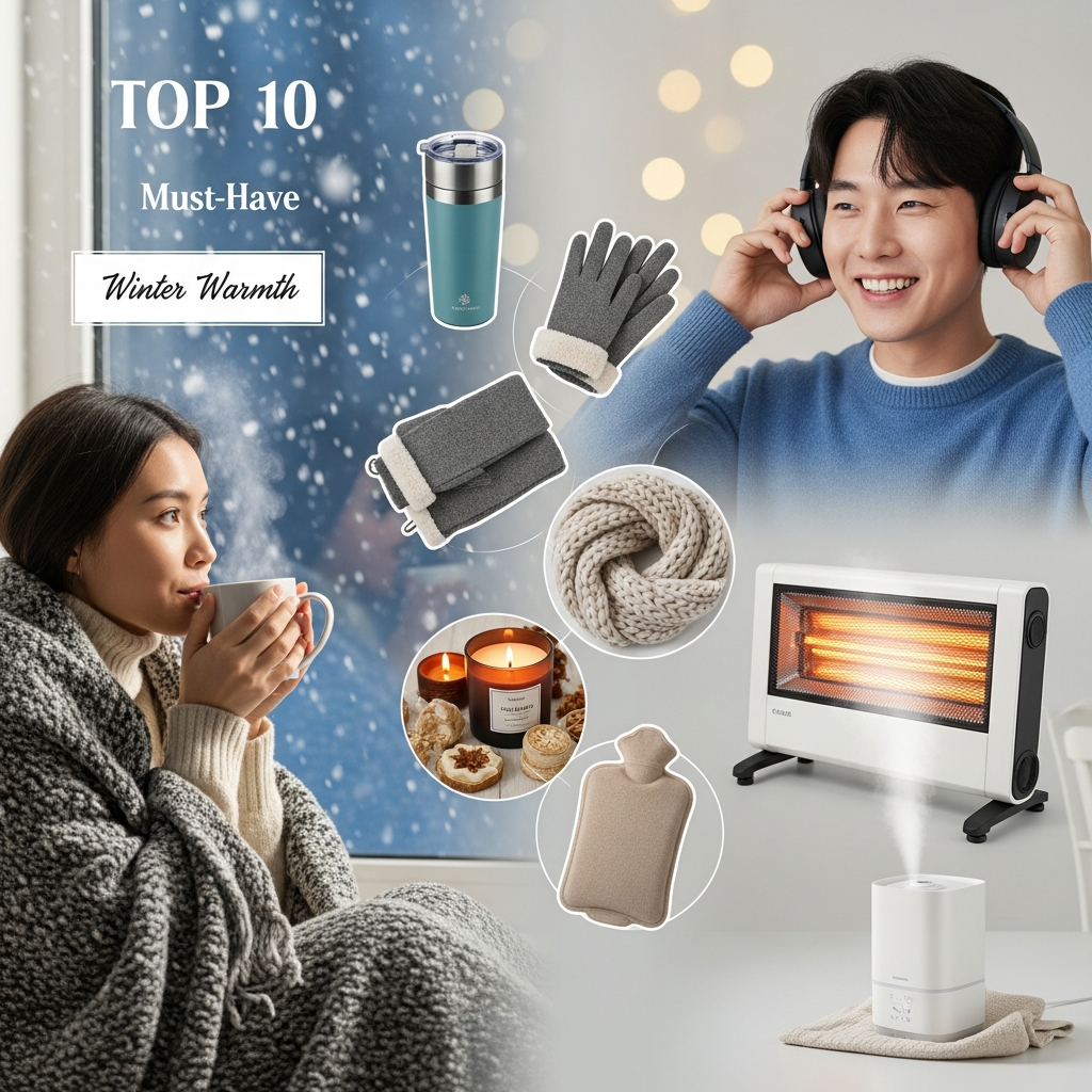 2025년 12월 16일, 올겨울 필수 생활용품 TOP10! 따뜻함 가득 베스트 꿀템