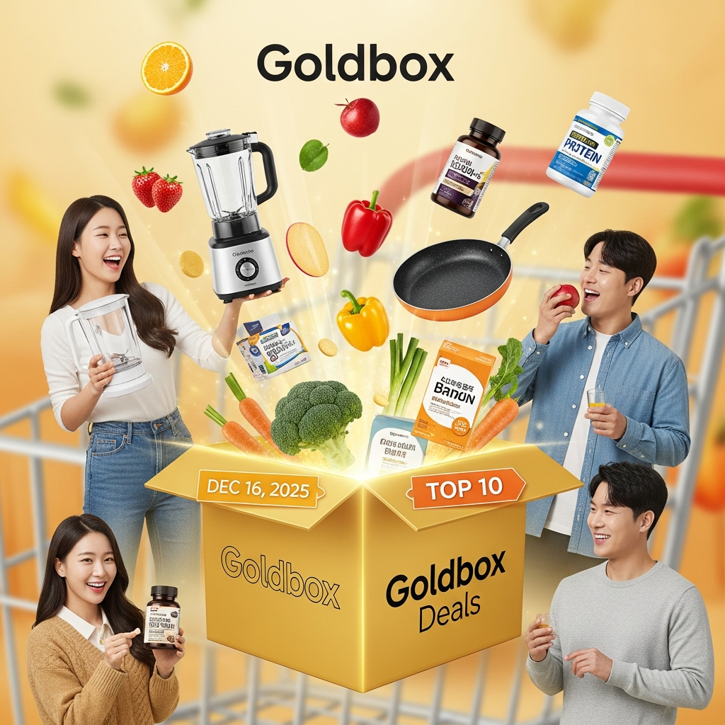 2025년 12월 16일, 쿠팡 골드박스 오늘의 핫템 TOP10 추천!