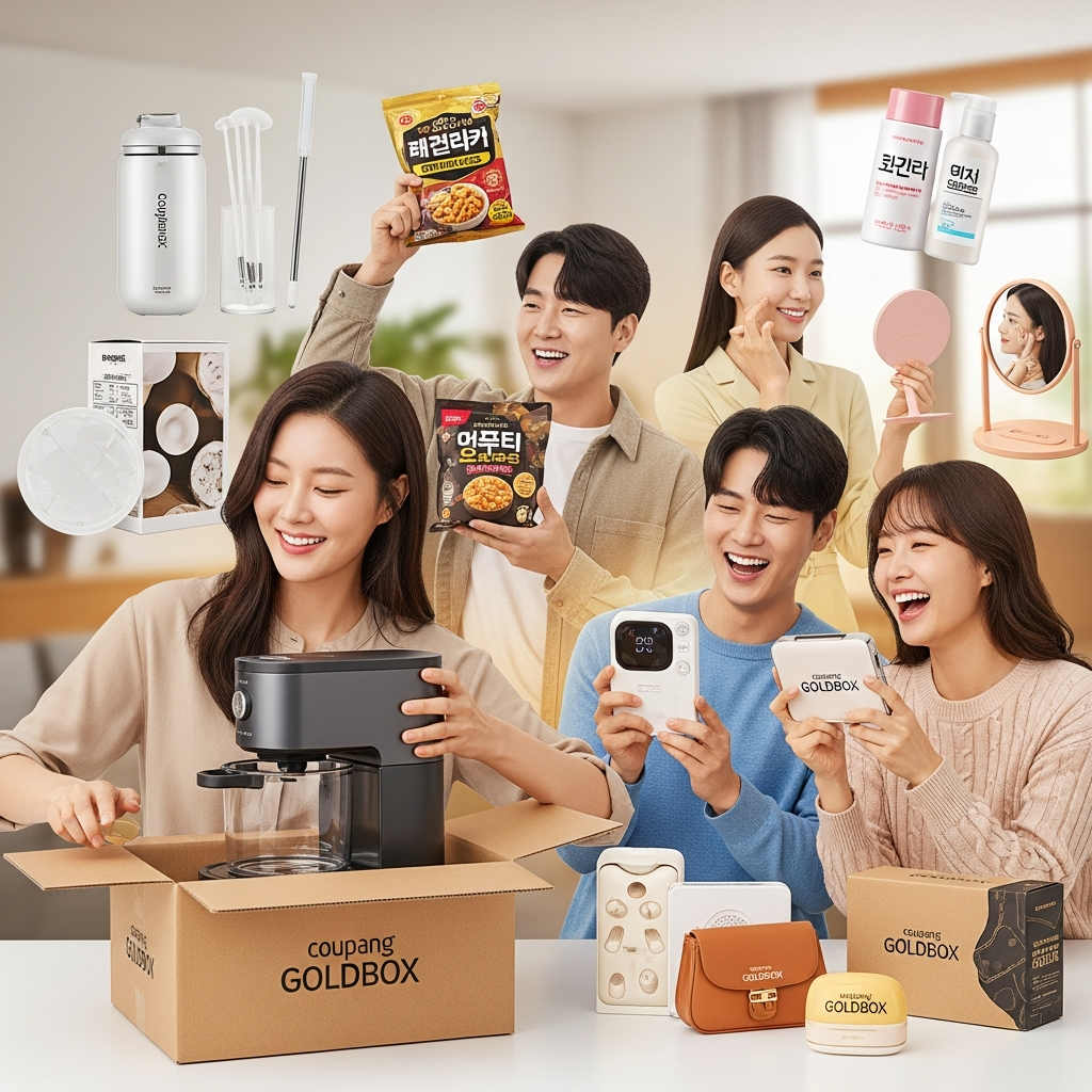 2025년 12월 18일 쿠팡 골드박스, 생활꿀템부터 핫한 가전까지 TOP10 특가!