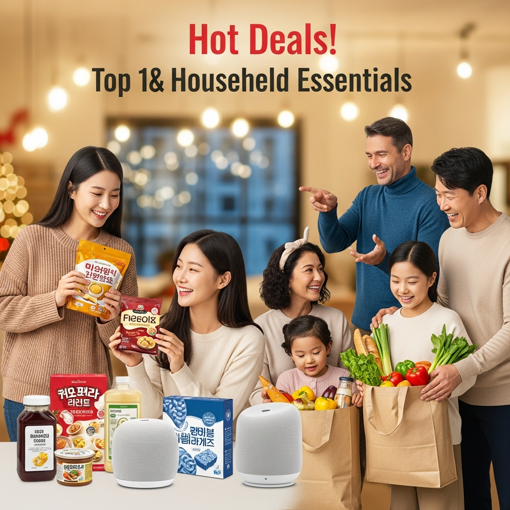 2025년 12월 21일 골드박스 꿀템! 식품과 생활용품 베스트 10 추천