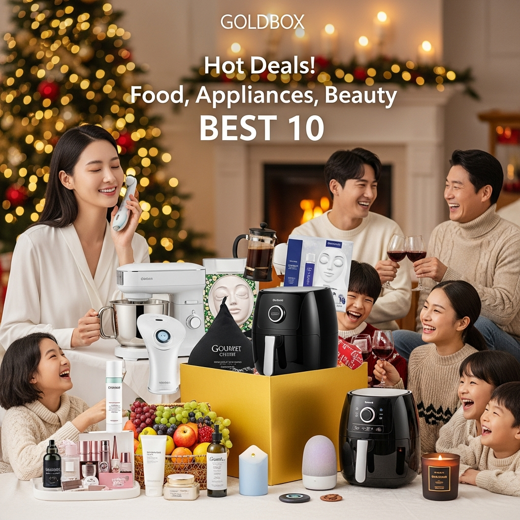 2025년 12월 25일 골드박스 꿀템! 식품 가전 뷰티 추천 BEST 10