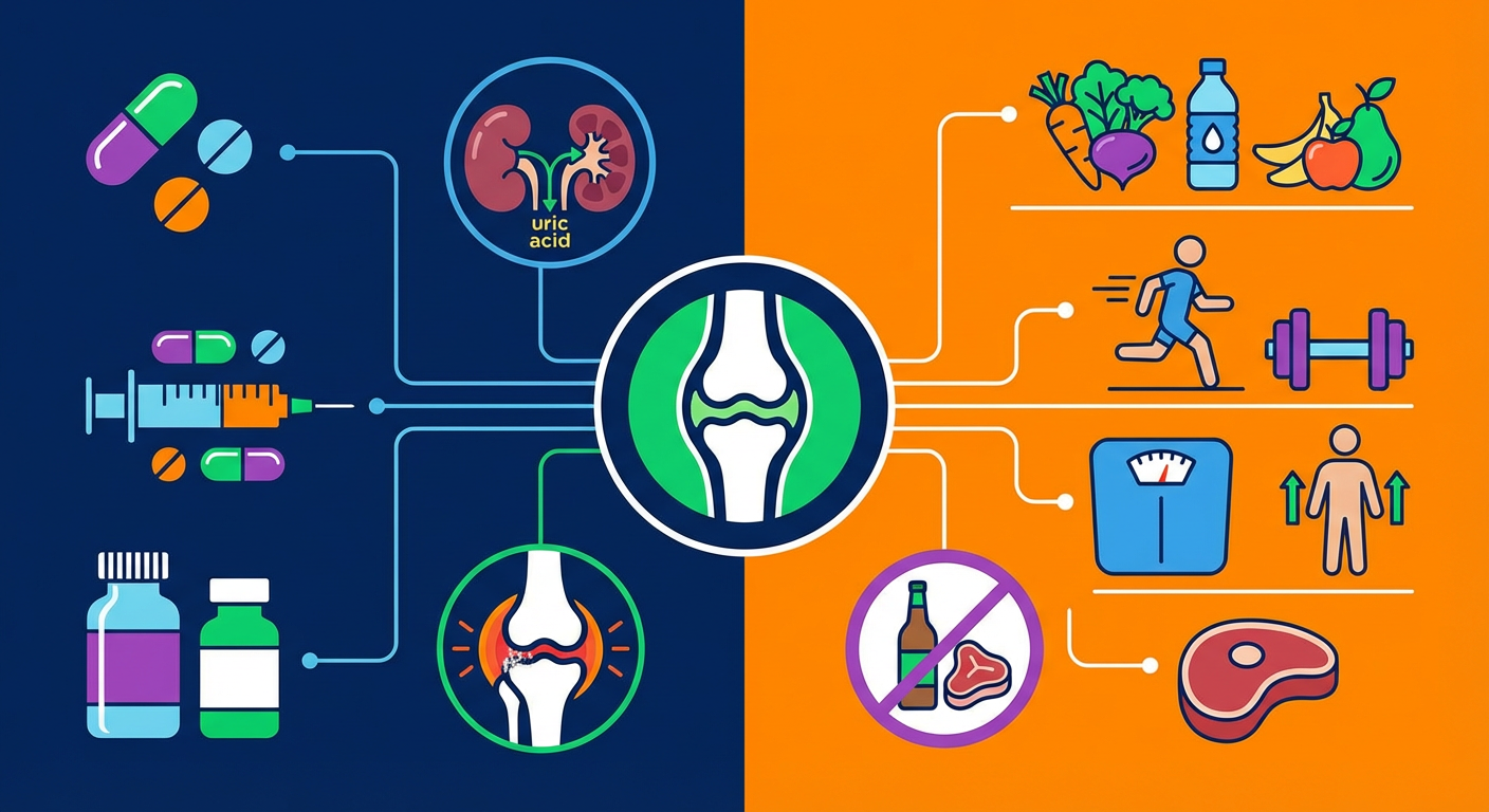 gemini 3 pro image preview nano banana pro a title 통풍 치료를 위한 약물