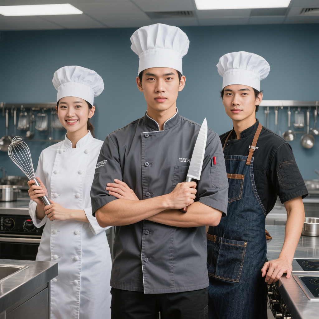 hunyuan image 3.0 a title 현대 셰프의 다양한 유