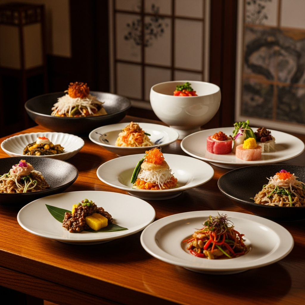 imagen 4.0 ultra generate 001 a title 다양한 오마카세 요리가