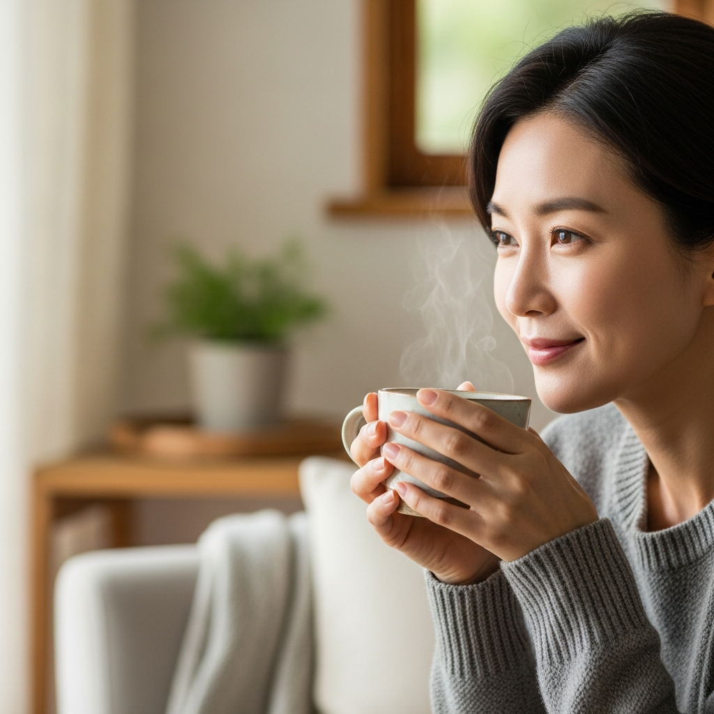 imagen 4.0 ultra generate preview 06 06 a title 따뜻한 차를 마시는 한