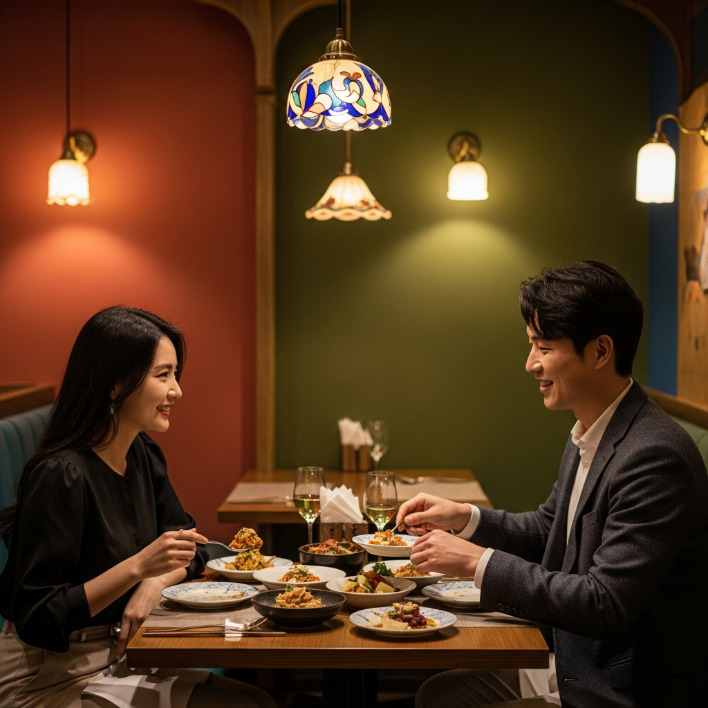 imagen 4.0 ultra generate preview 06 06 a title 이색적인 식당 내부에서