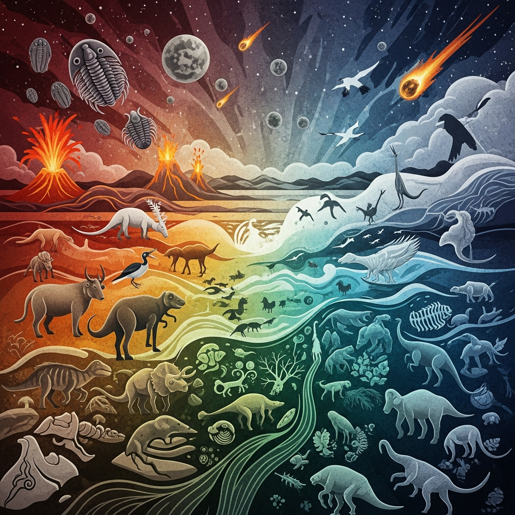 imagen 4.0 ultra generate preview 06 06 a title 지구의 긴 역사 속 여