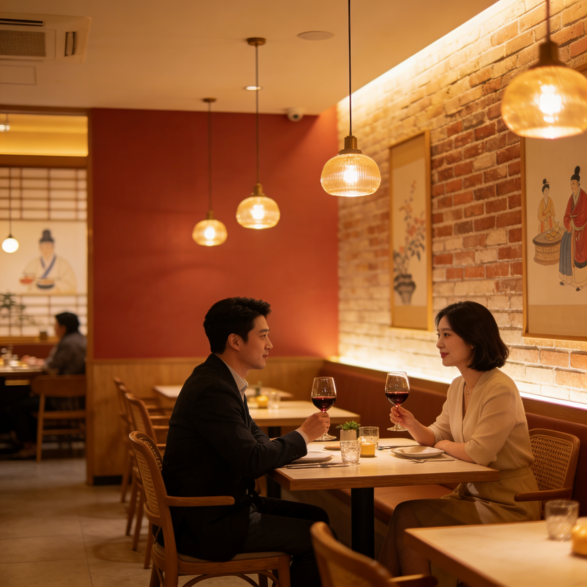 seedream 4.5 a title 세련된 분위기의 이탈리