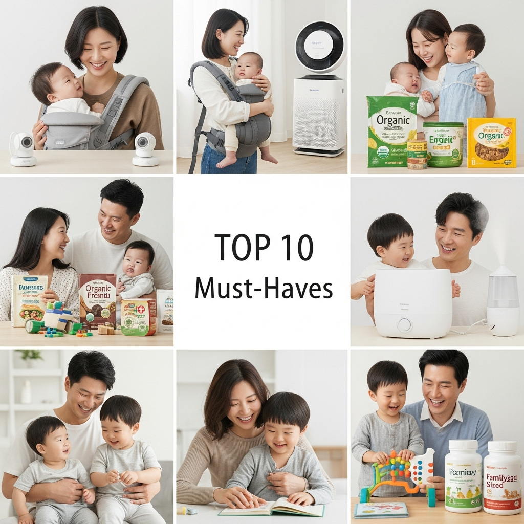 2025년 12월 08일, 육아/가족 건강을 위한 인기템 TOP10 추천!