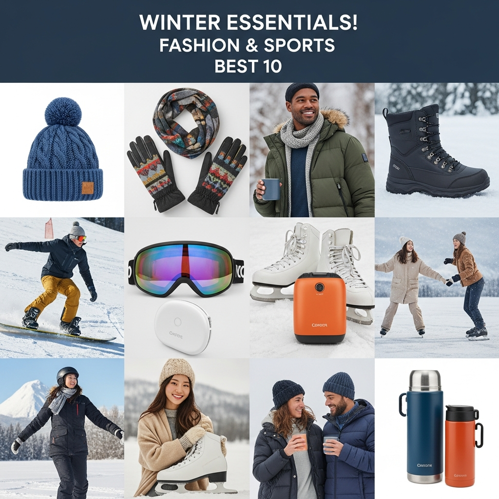 2025년 12월 02일, 겨울 필수! 패션잡화 & 스포츠/레저용품 베스트10