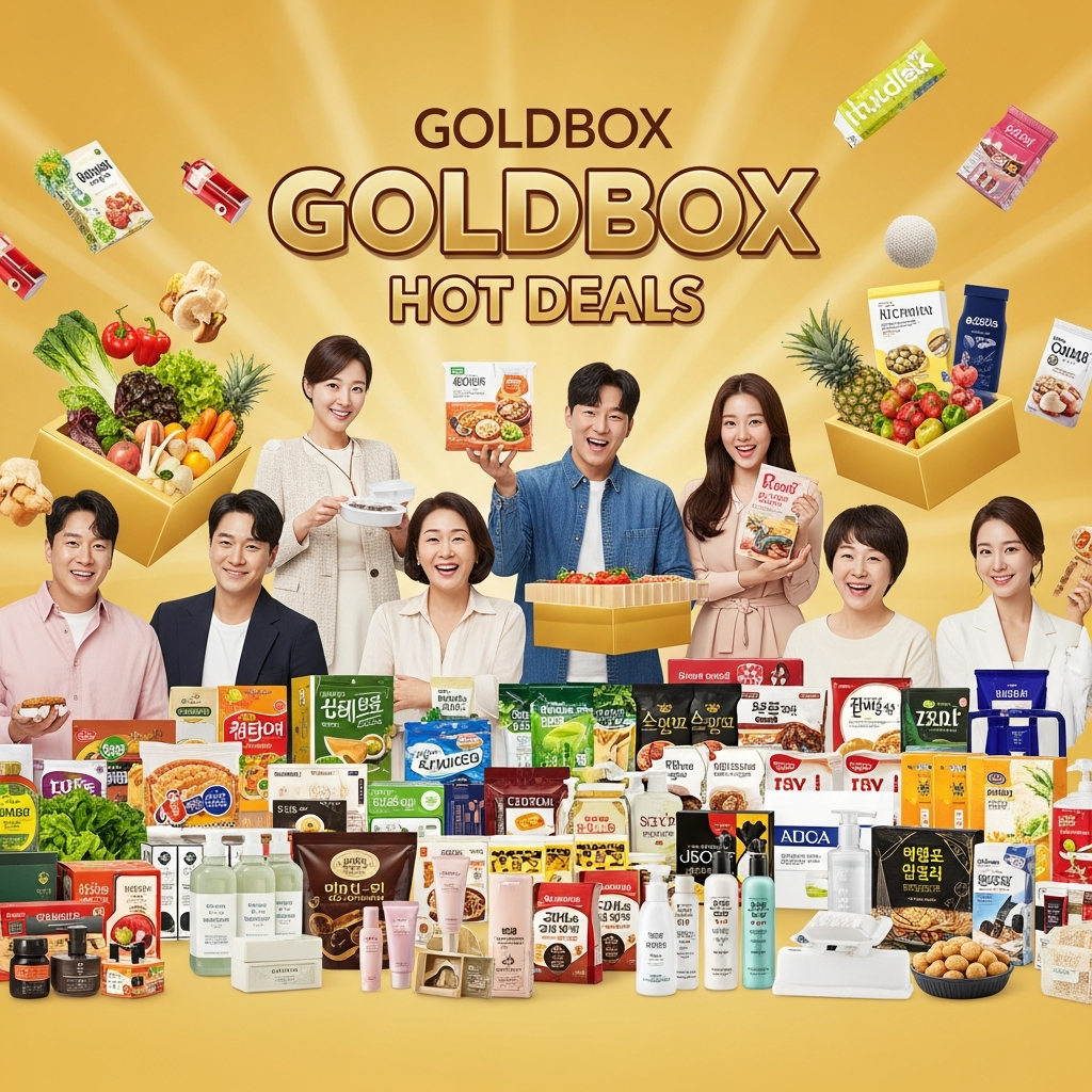 2025년 12월 10일, 골드박스 식품/뷰티/생활용품 TOP10 핫딜 추천!