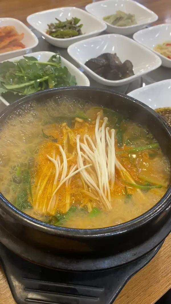 약산도 염소탕1 끓는 모습1