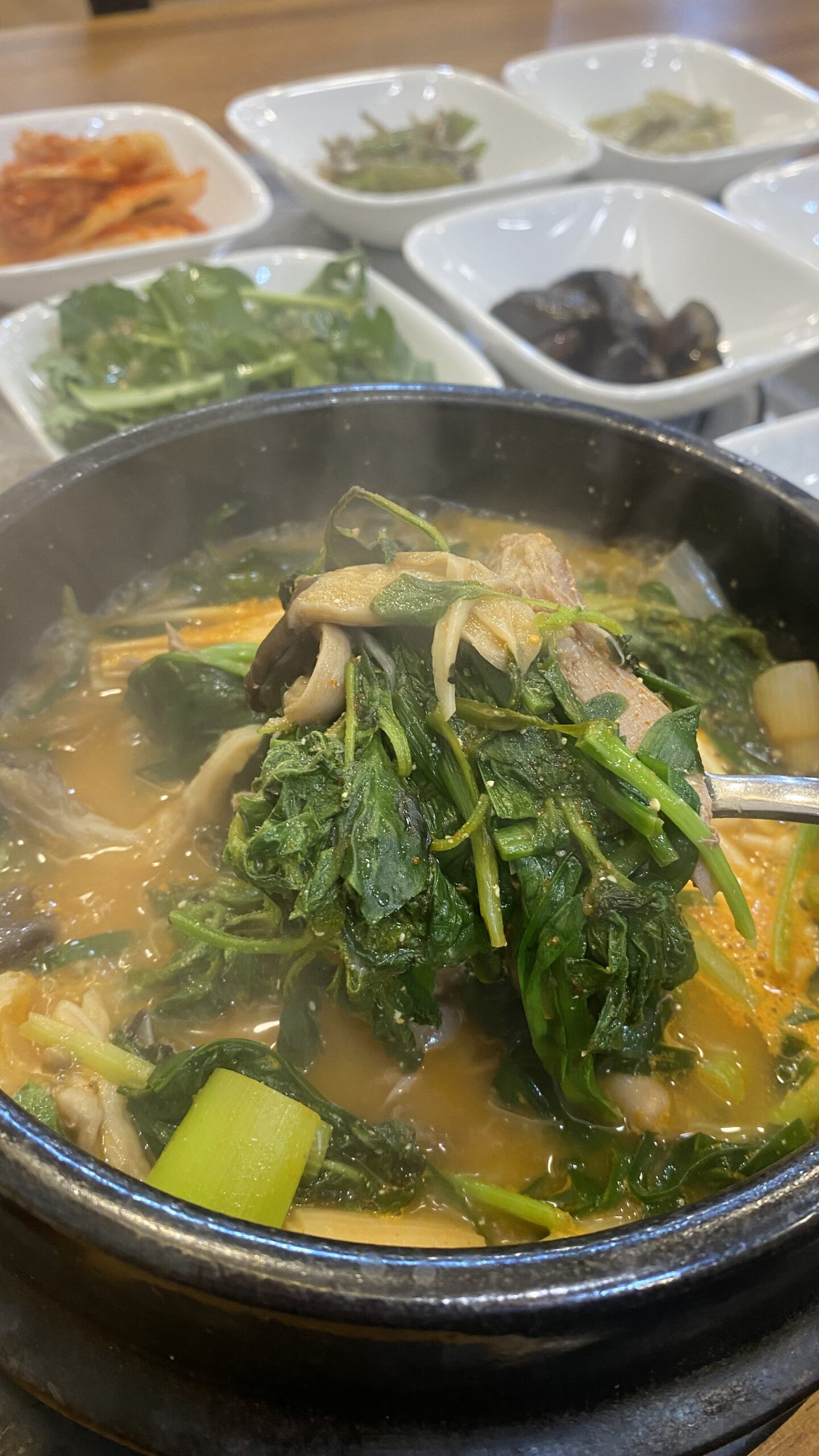 약산도 염소탕5 건더기 scaled