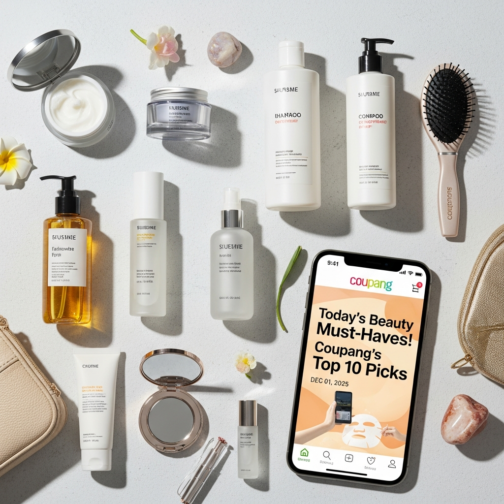 오늘의 뷰티 필수템! 2025년 12월 01일 쿠팡 인기 BEST 10 추천