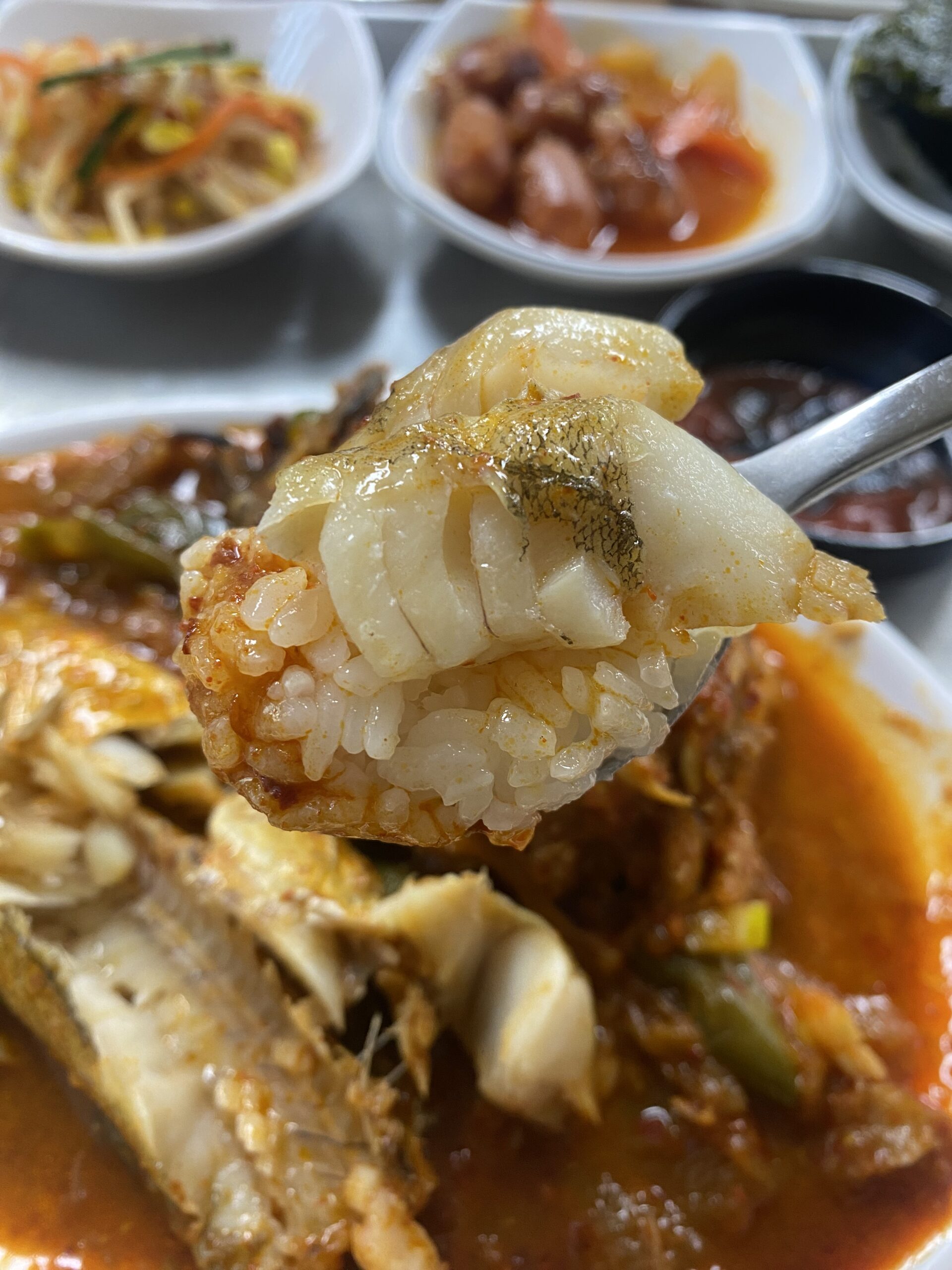 옥순식당 코다리 밥 위에 올려서1 scaled