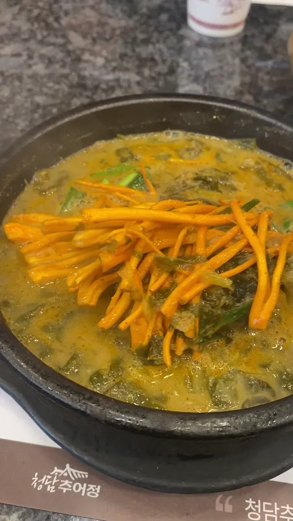 청담추어정 동충하초 추어탕2