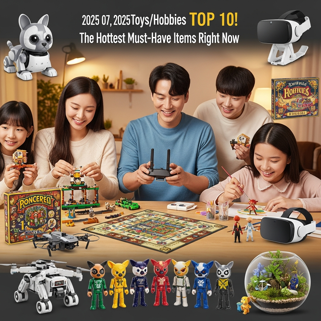 2025년 12월 07일 완구/취미 TOP10! 지금 가장 핫한 꿀템 모음