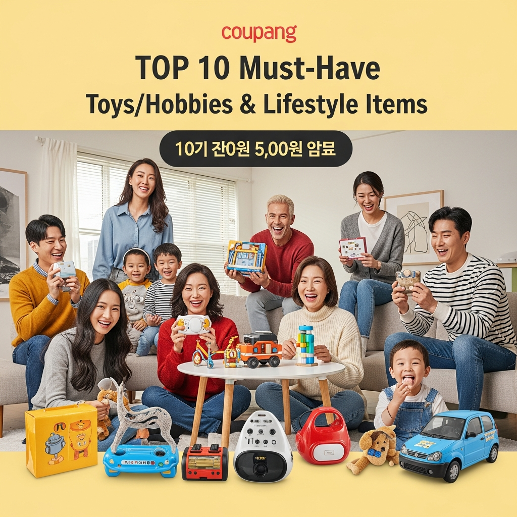 2025년 12월 12일, 완구/취미&생활용품 꿀템 TOP10 추천!