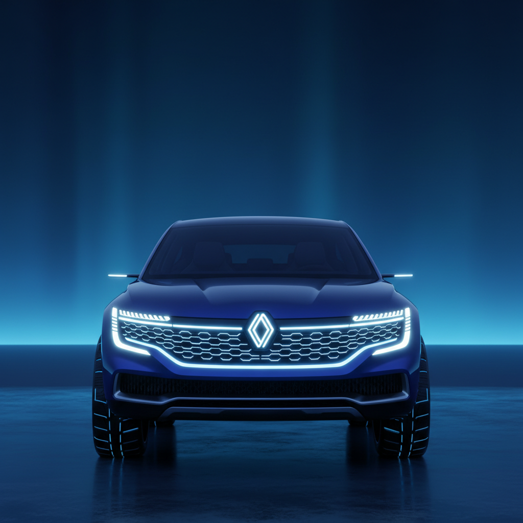 세련된 디자인의 르노 필랑트 전면 모습