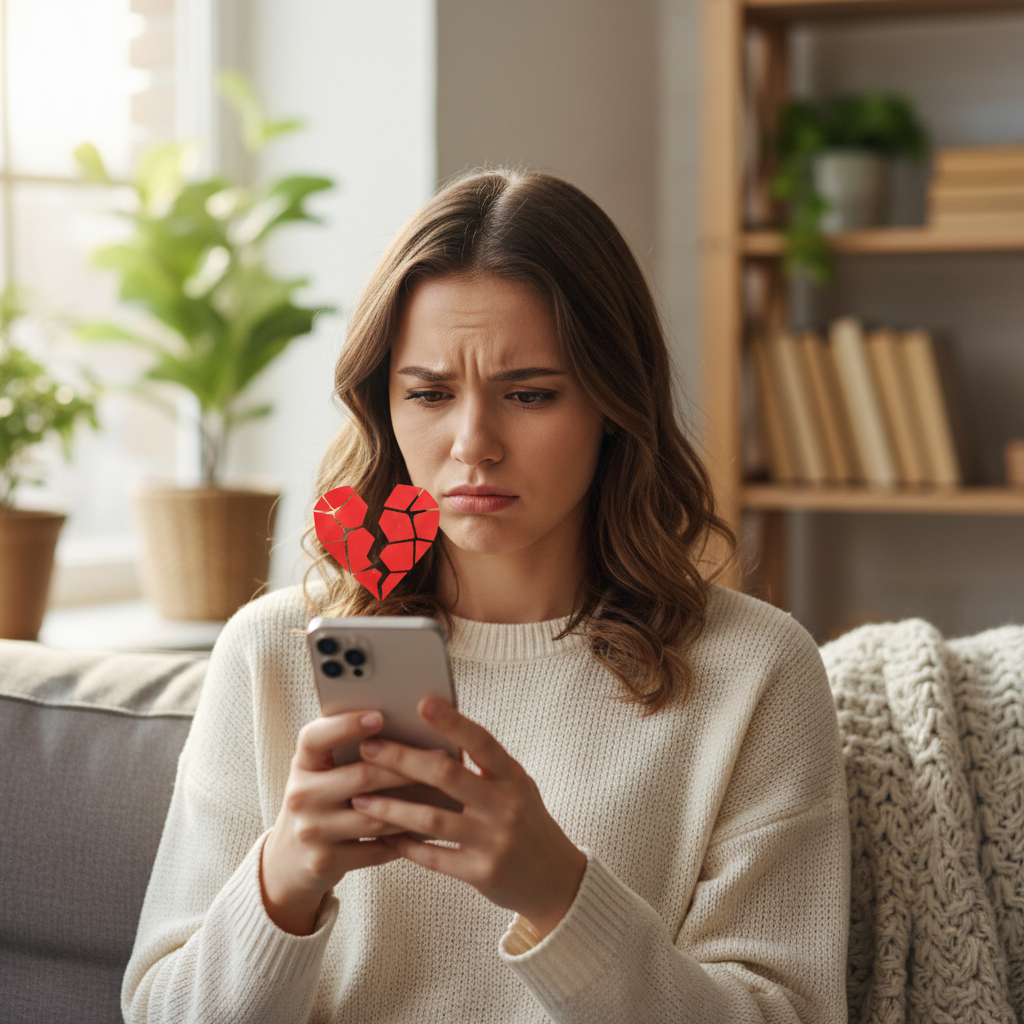 연애 감정이 갑자기 식어버리는 순간의 묘사